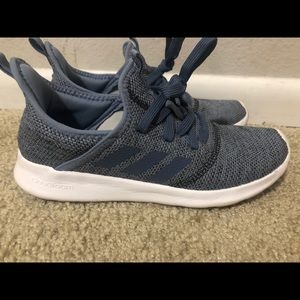 ADIDAS BLUE COULDFOAM RUNNING SNEAKERS